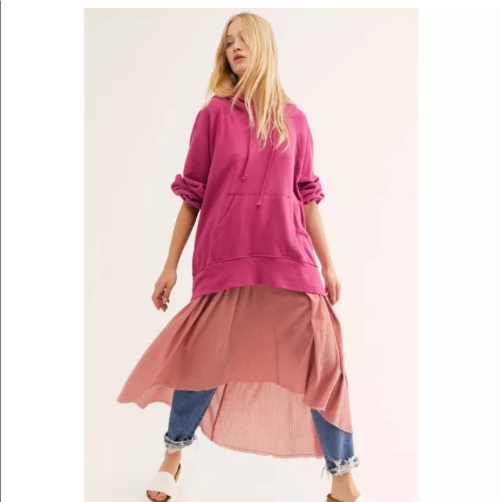 NEW FREE PEOPLE WONDER OF YOU PULLOVER DRESS Z99-1